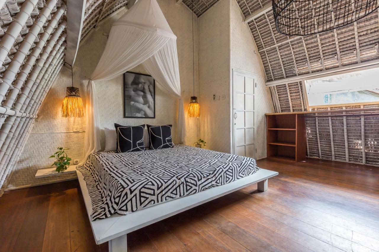 Вилла Eco Bamboo Bungalow 3 Чангу Экстерьер фото