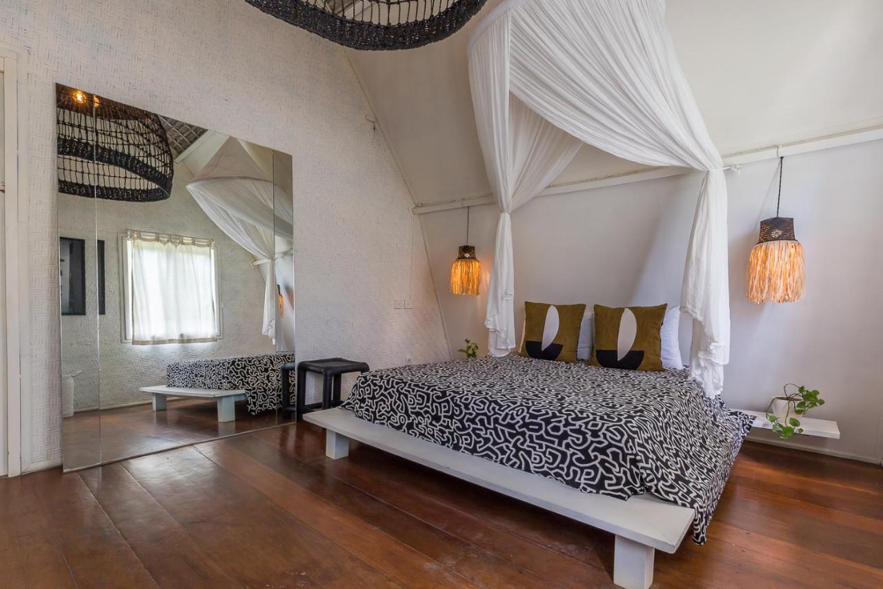 Вилла Eco Bamboo Bungalow 3 Чангу Экстерьер фото